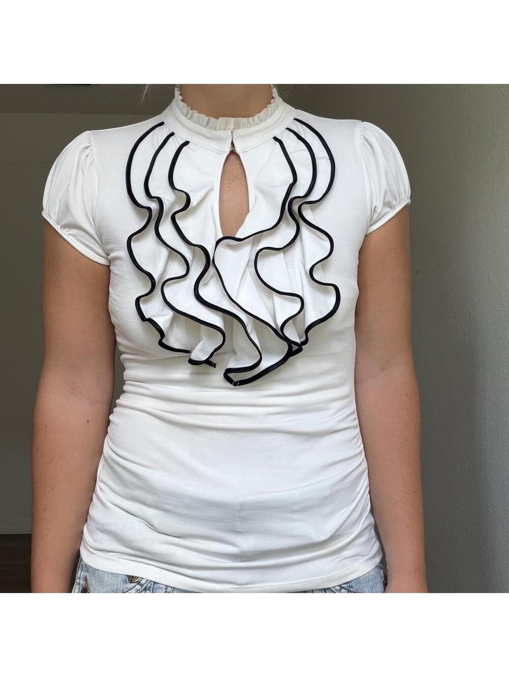Y2K SHOUJO ROMANTIC GOTH BLOUSE